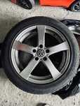 Kola alufelgi felgi + opony vw 5x112 nexen 215/55/17 zimowe