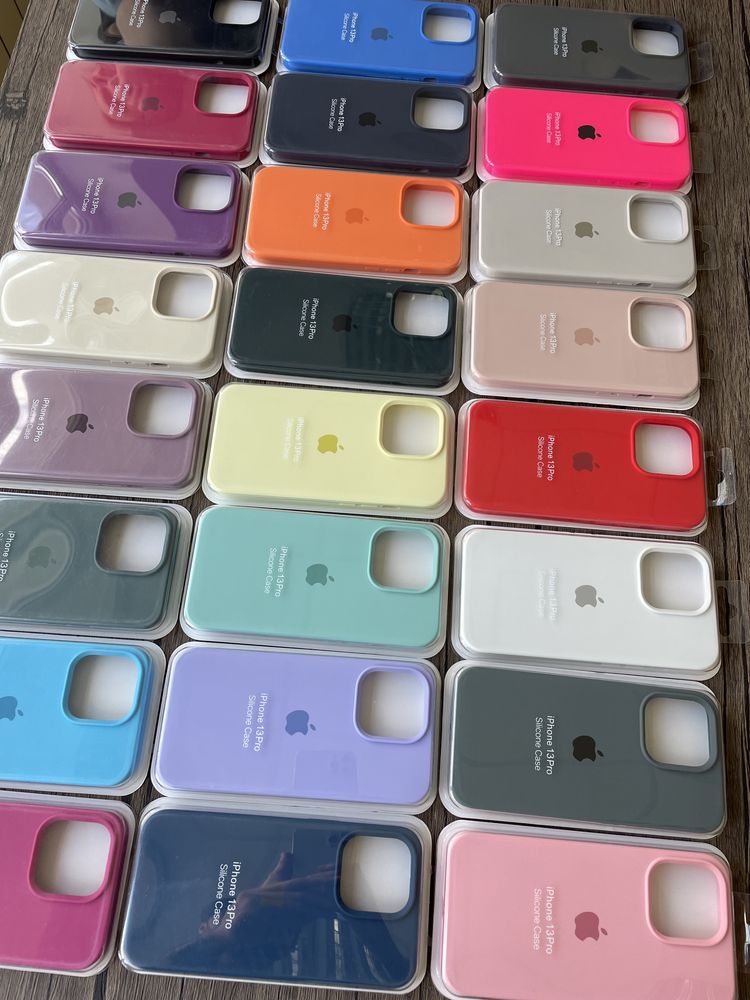 Чехол Silicone Case iPhone 13 Pro Силиконовый Айфон про закрытым низом