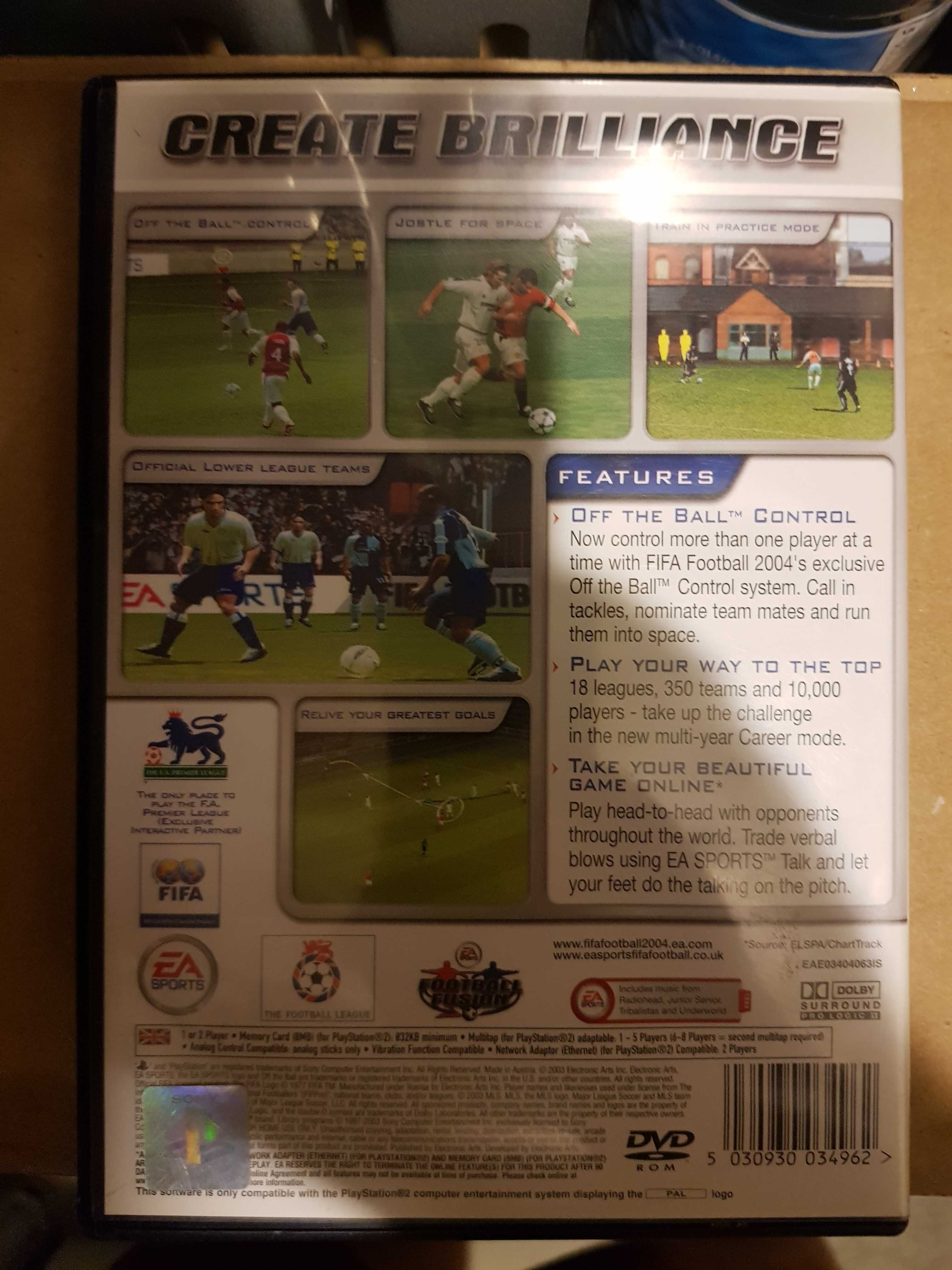 Fifa Football 2004 / Playstation2 / Ps2 / EA Sports