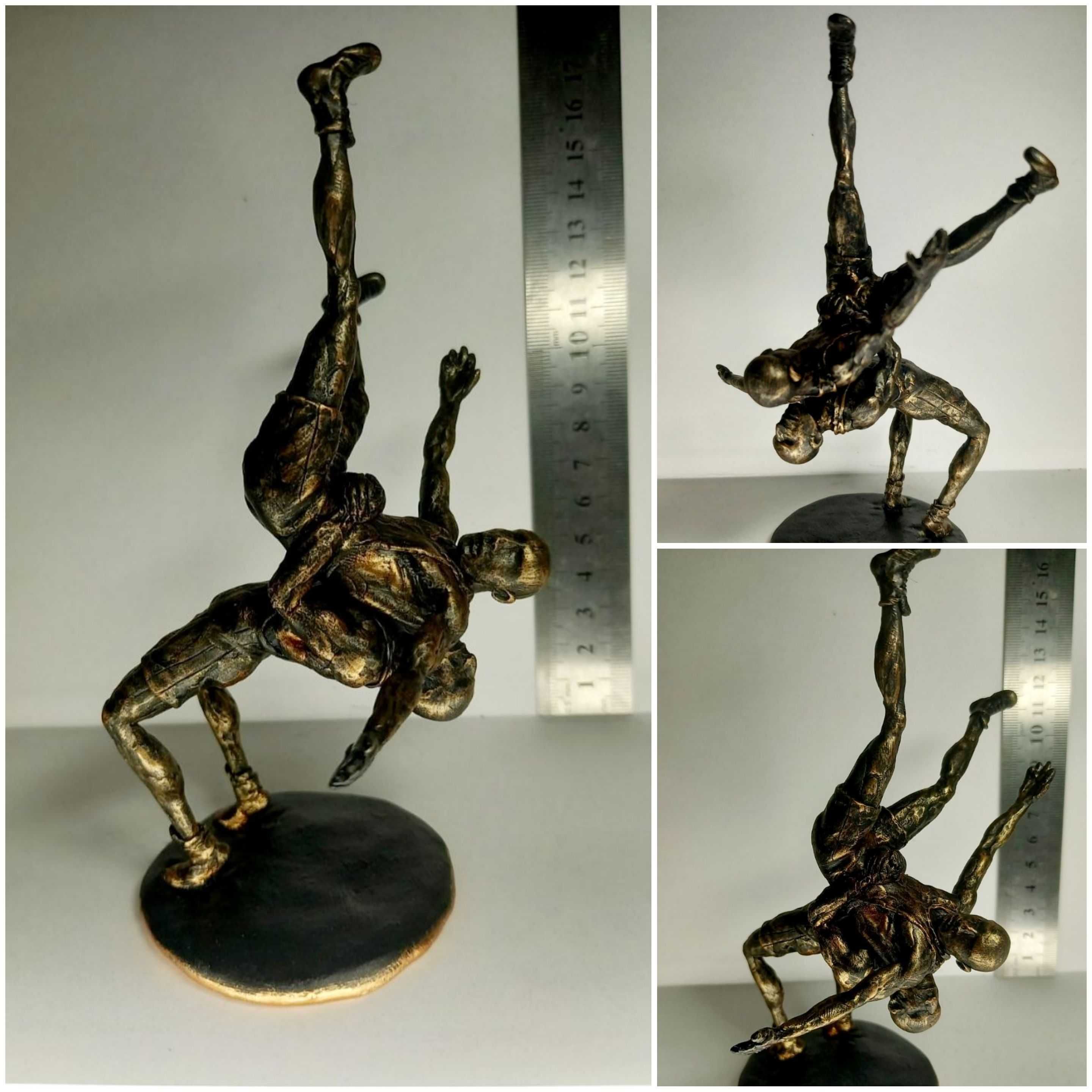 Статуэтка, фигурка, бокс, тайский бокс, борьба, ручная работа