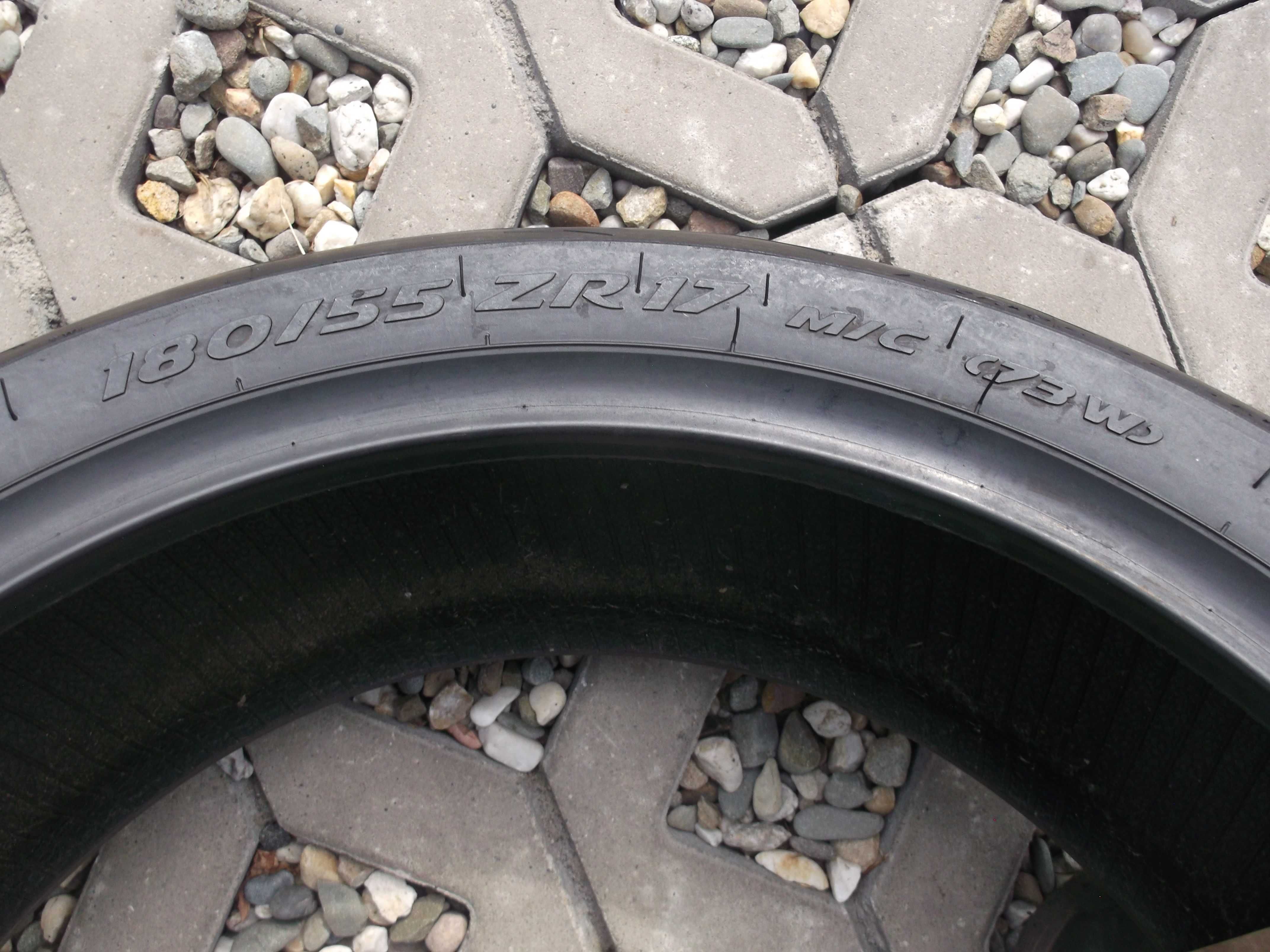 opona 180/55ZR17 Pirelli Diablo Rosso III dot5219 2,3mm