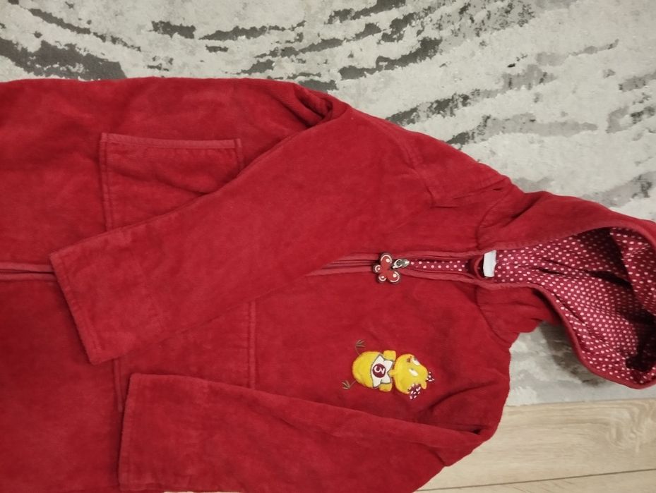 Дитячий махровий халат на зріст 120 -126 см.