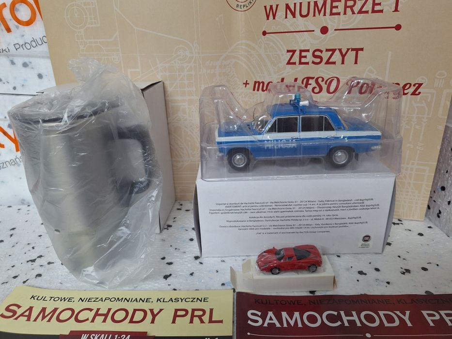 Dodatki PREMIUM Fiat 125P Milicja Kultowe Samochody PRL