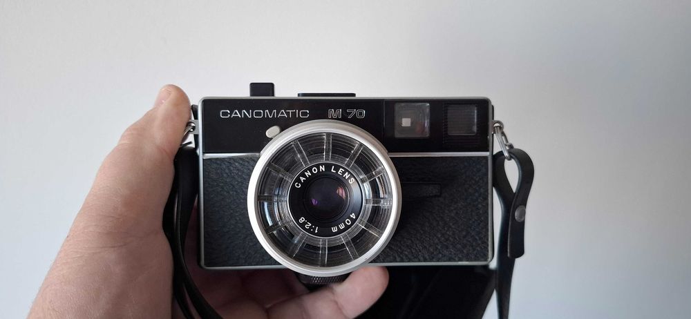 Canon Canonmatic M70 e Voigtländer Vitoret DR