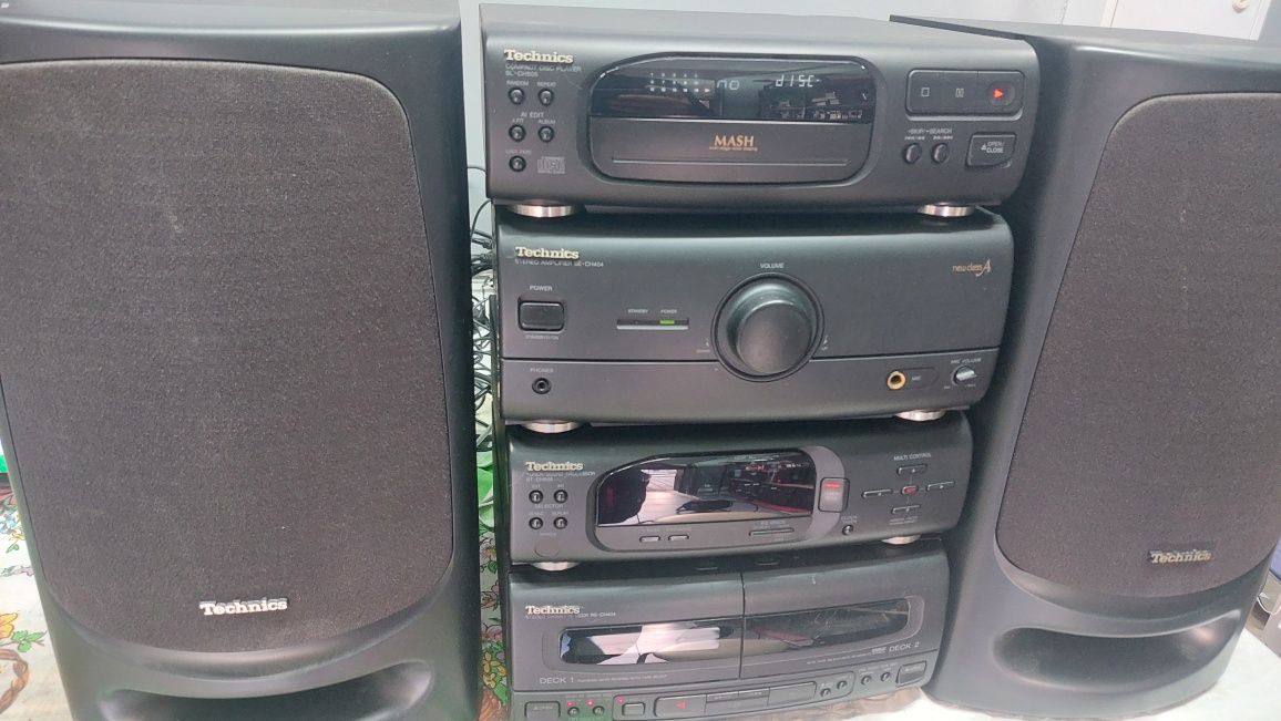Музцентр technics ch404 з мультом ду