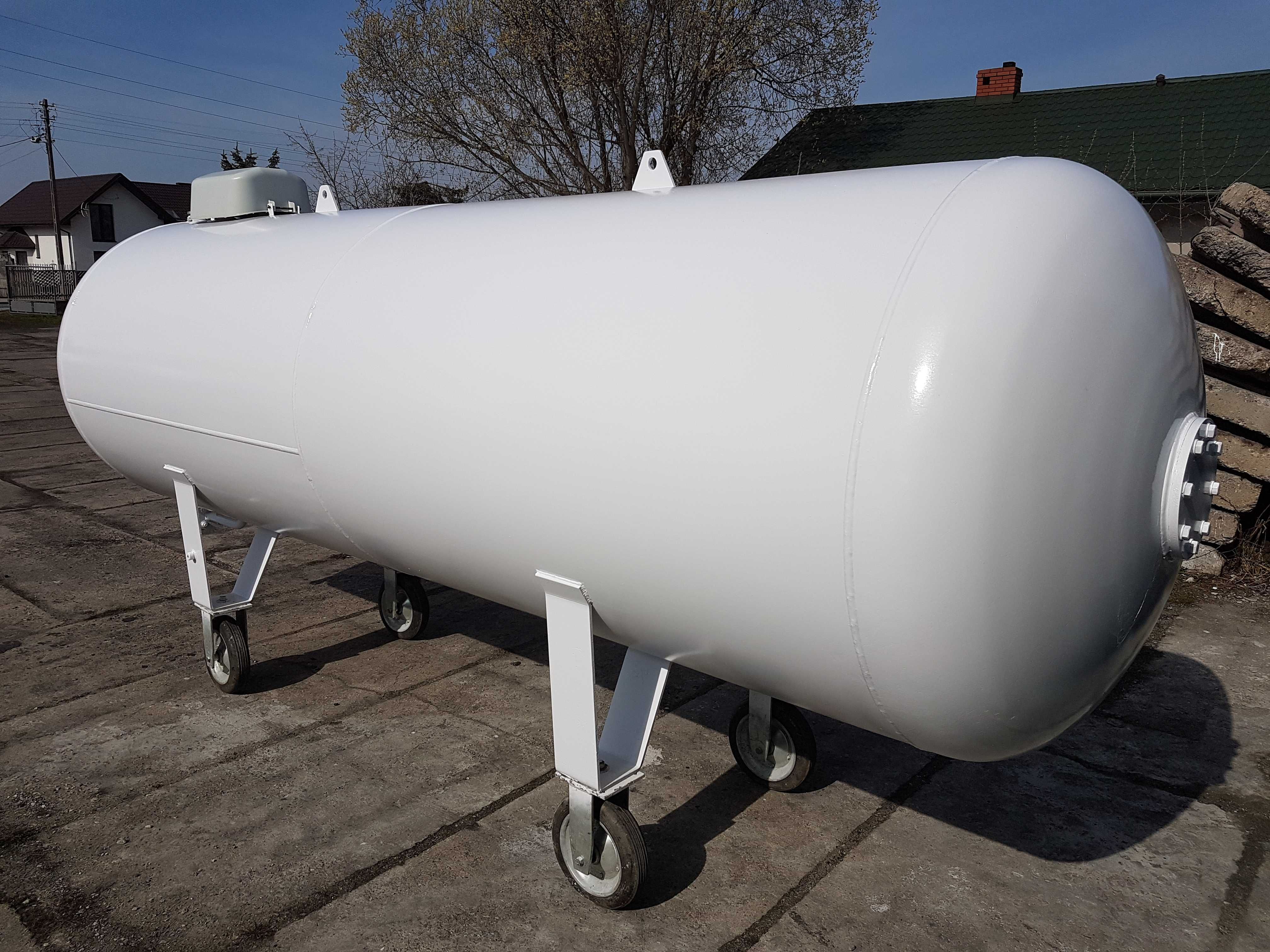 Zbiornik na gaz LPG propan butan gazowy 2700  4850  6400 butla montaż