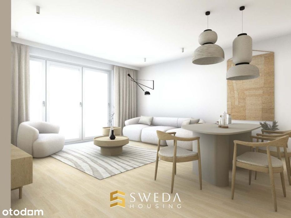 Przestronne mieszkanie nad morzem 90m2