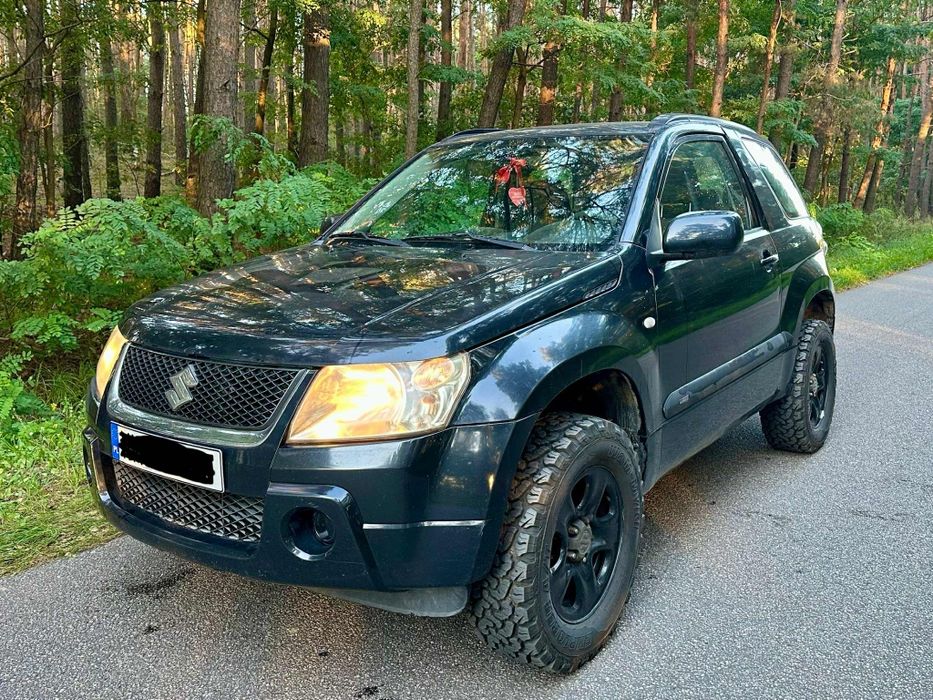Suzuki Grand Vitara 2008 1.6 106km 4x4 hak terenowe opony