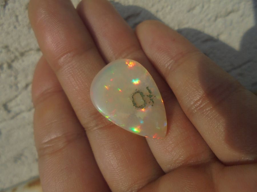 certyfikat duży naturalny opal etiopski 11.43 ct
