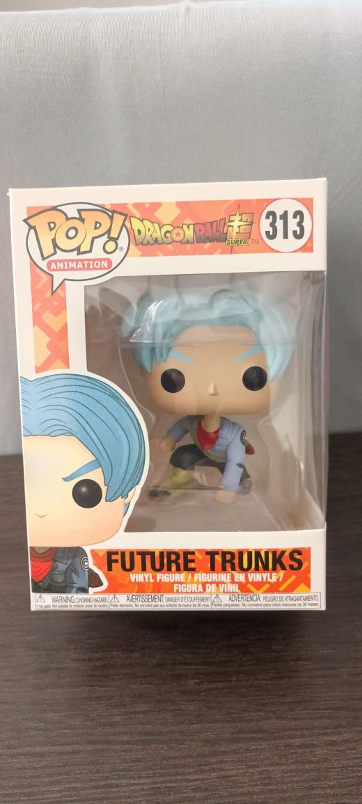 FUNKO POP ANIMATION Dragon ball, FUTURE TRUNKS z limitowanym nr.313