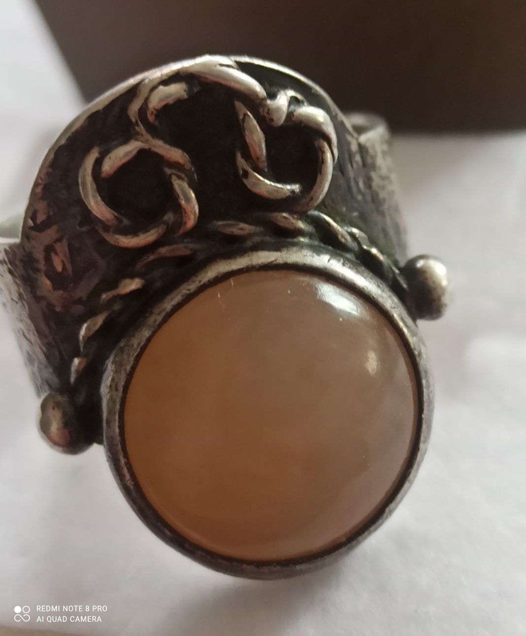Orno oryginalny srebrny pierścionek
