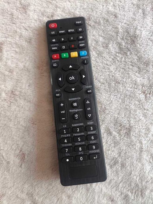 Uniwersalny pilot do Samsung LG Sony Panasonic Hisense Sharp Toshiba