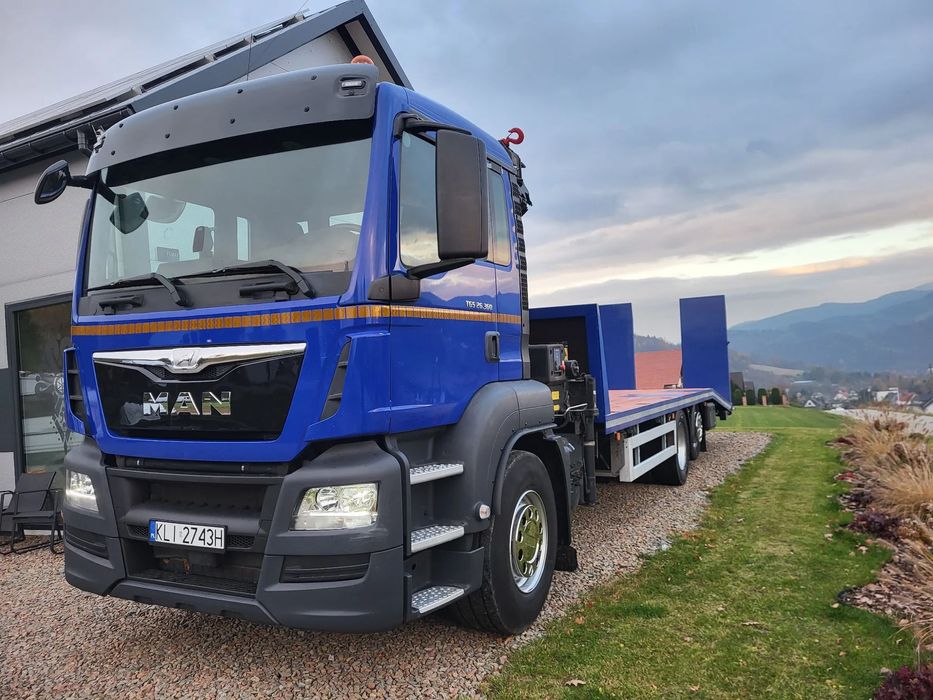 MAN TGS  MAN TGS 6x2 Autolaweta HDS Pilot