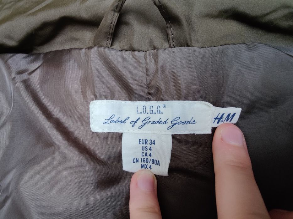Kamizelka Khaki H&M XS