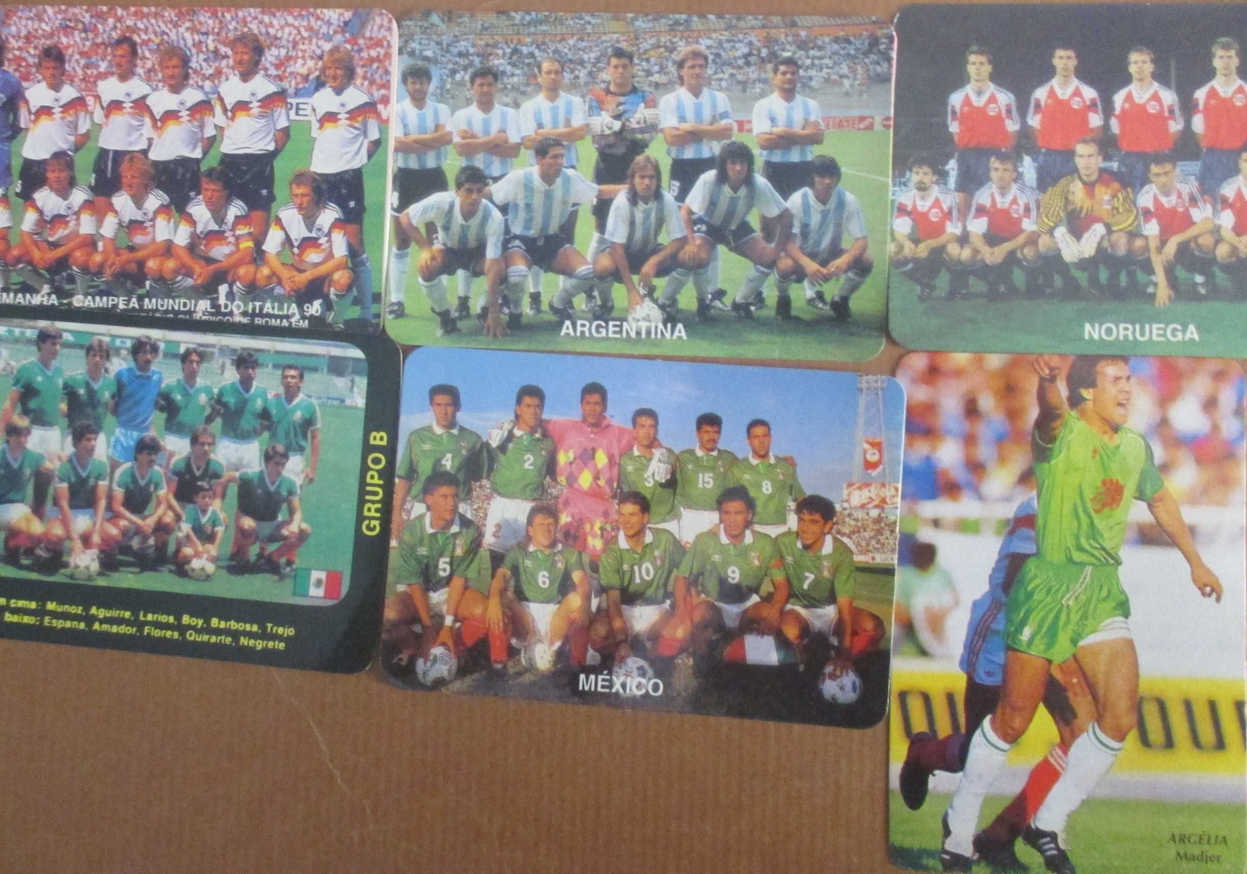 Calendários de Futebol vários