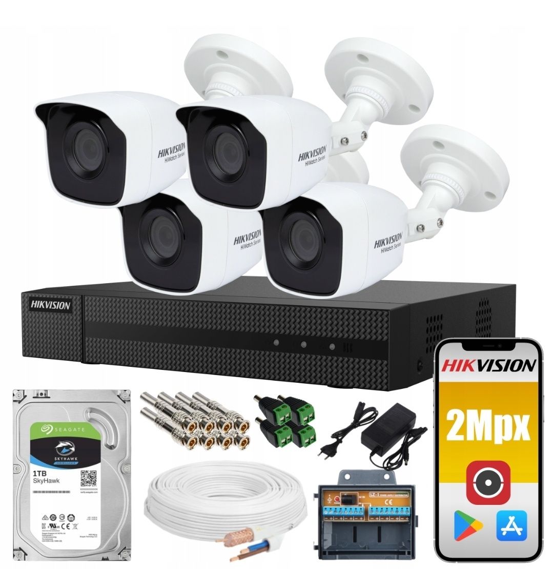 Zestaw do monitoringu hikvision