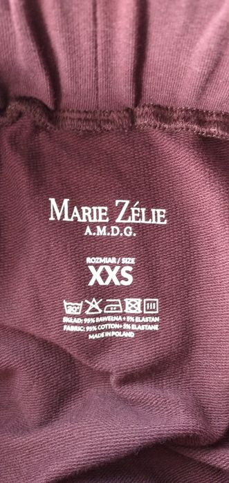 Spódnica bordowa Marie Zelie XXS