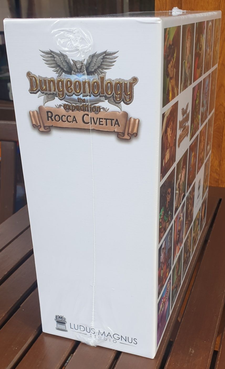 Dungeonology rocca civetta EN  stretch goals. KS+ mousepad, nowe folia