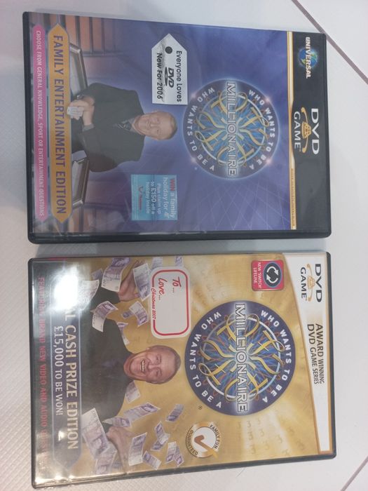 MILIONERZY interaktywna gra dvd w języku angielskiem