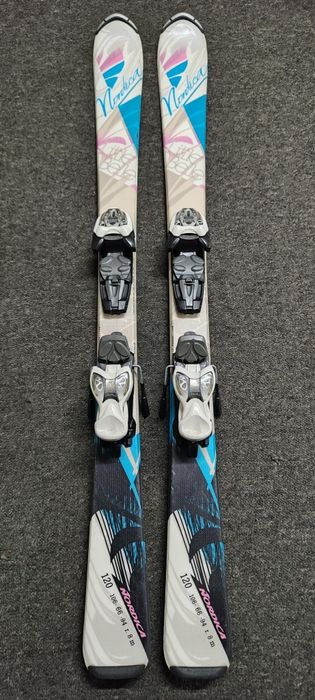 JUNIOR Narty 120 cm NORDICA LITTLE BELLE dla dziewczynki(1)