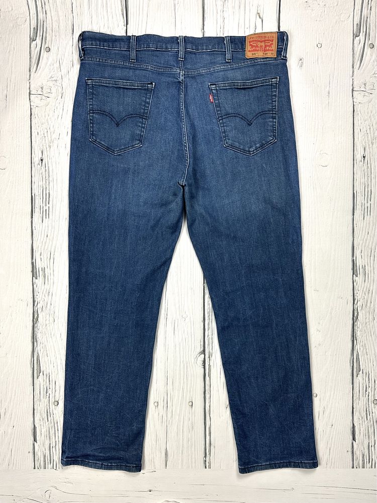 Levis 541 Jeansy Męskie Spodnie Slim Taper Stretch Logowane r. W40 L32