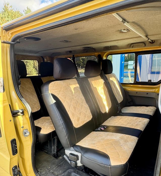 Renault Trafic 1.9 diesel Long 9-osobowy – Klimatyzacja, Serwisowany