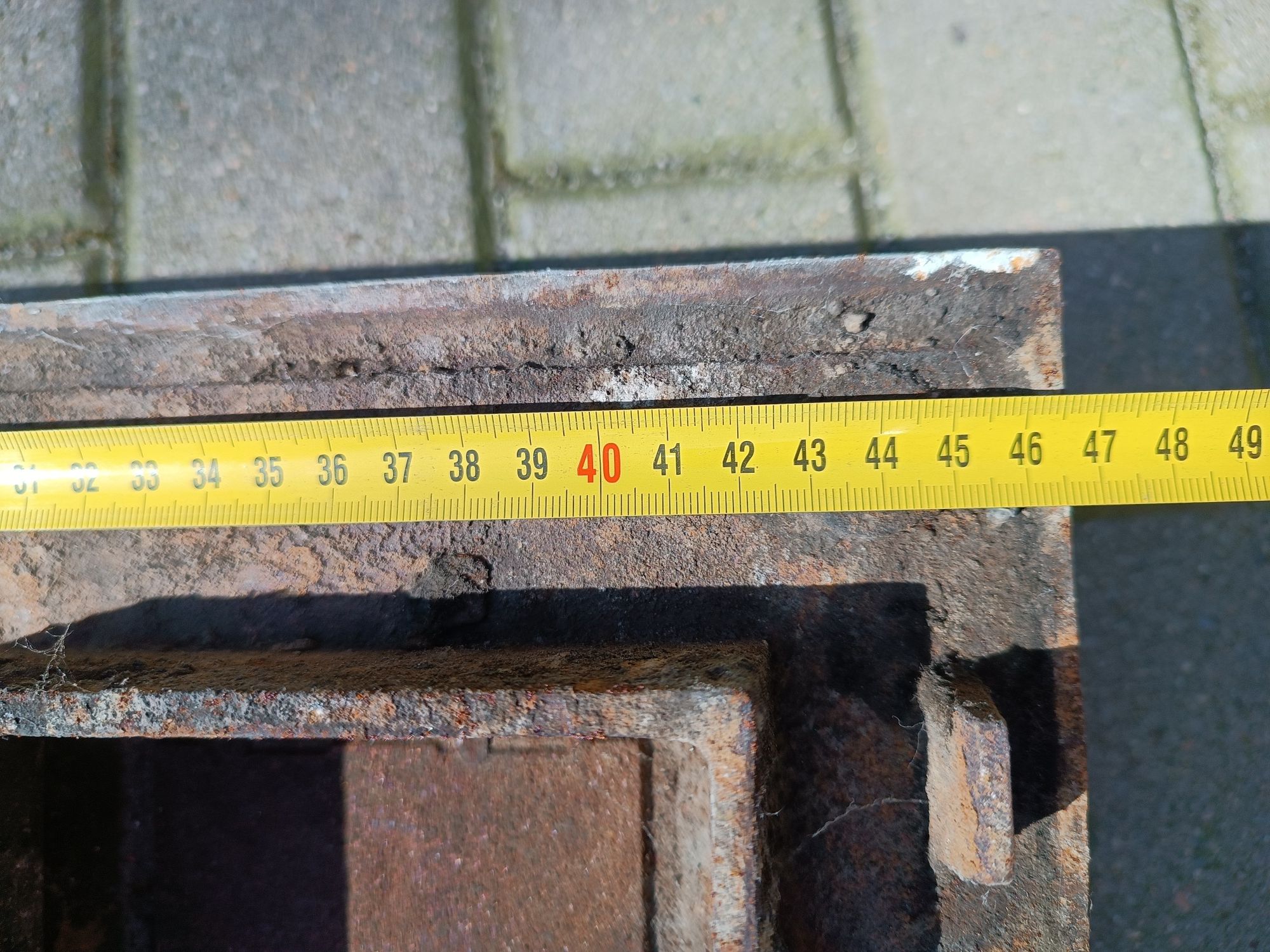 Drzwiczki żeliwne do pieca 33,5 - 46,5 cm