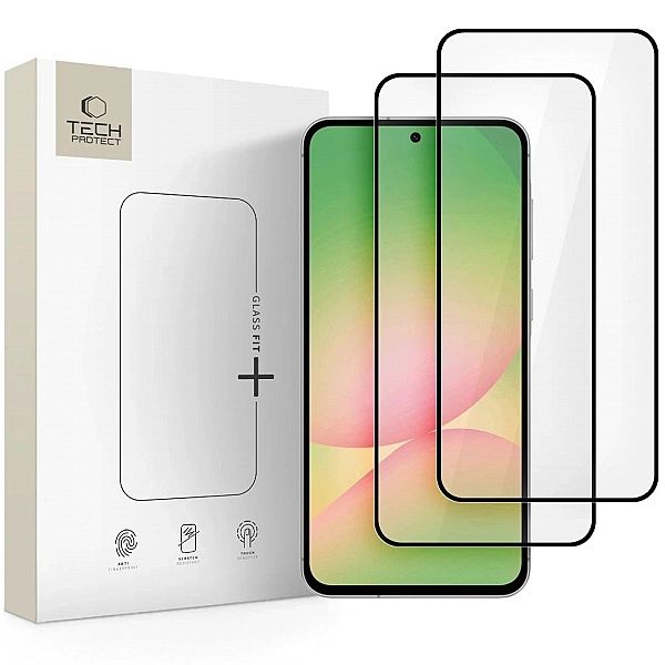 Szkło hartowane Tech-Protect Glass Fit+ 2-Pack na Samsung Galaxy A36 /