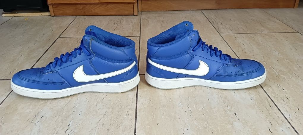 Buty Nike Court Vision Mid męskie niebieskie rozmiar 43