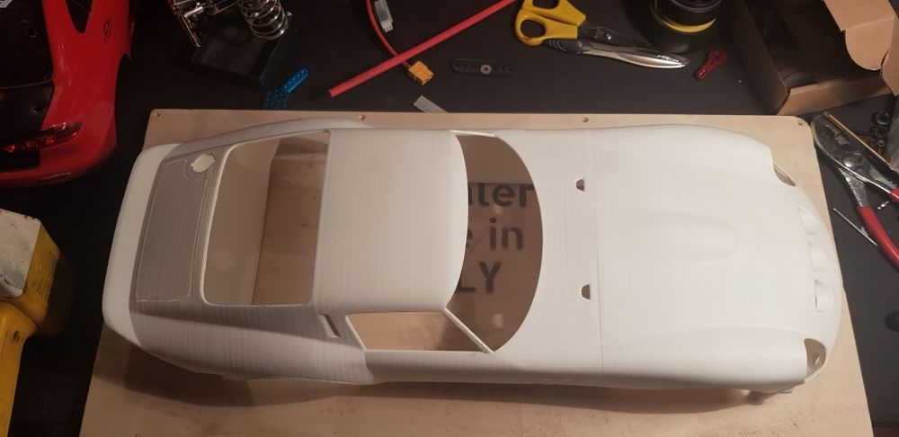 Rc karoseria 1:10 ferrari 250gto drift onroad