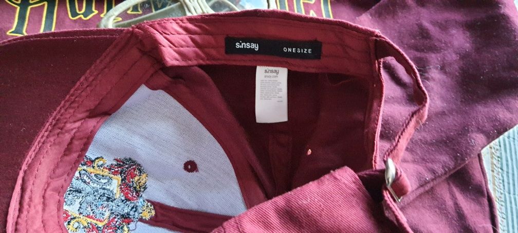 Zestaw Harry Potter Sinsay bluza XS 152/158, czapka one size, okulary,