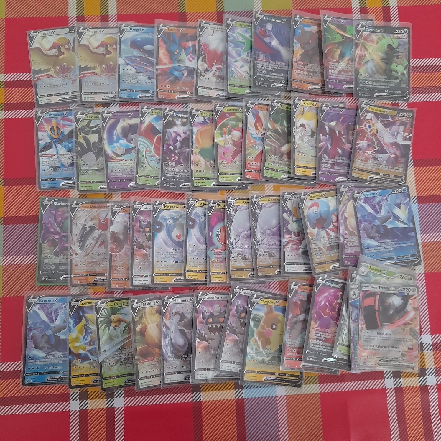 50 cartas Pokemon V