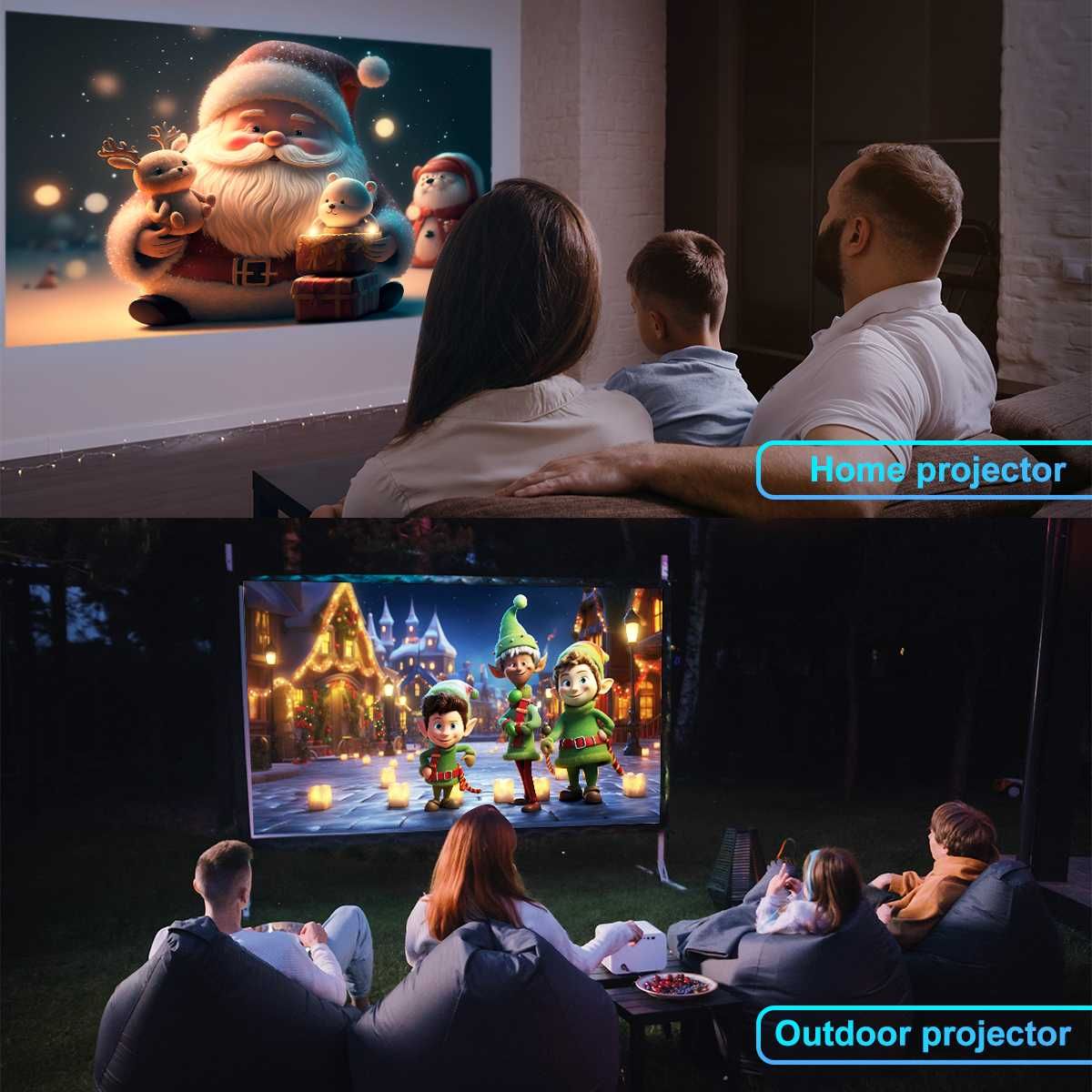 Projektor rzutnik 4K ANDROID WIFI FULL HD Magcubic HY320 czarny