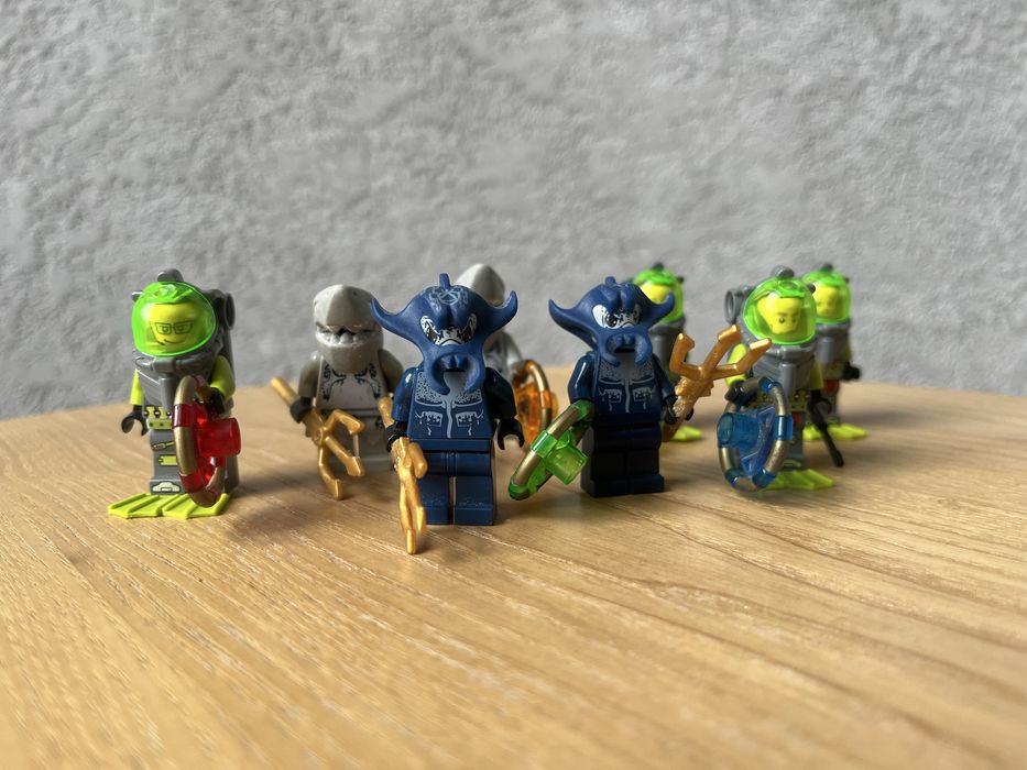 Lego!!! 8 figurek lego Atlantis