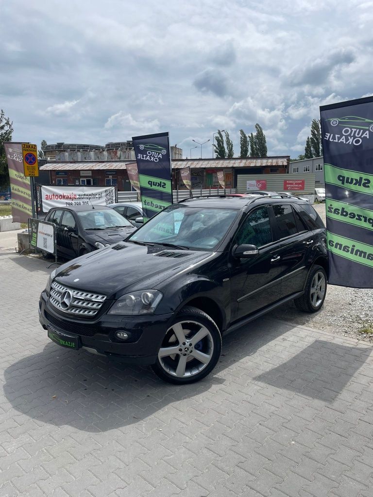 Mercedes ML 3.0d//AUTOMAT //alu// szyber// skóry// 224 KM//