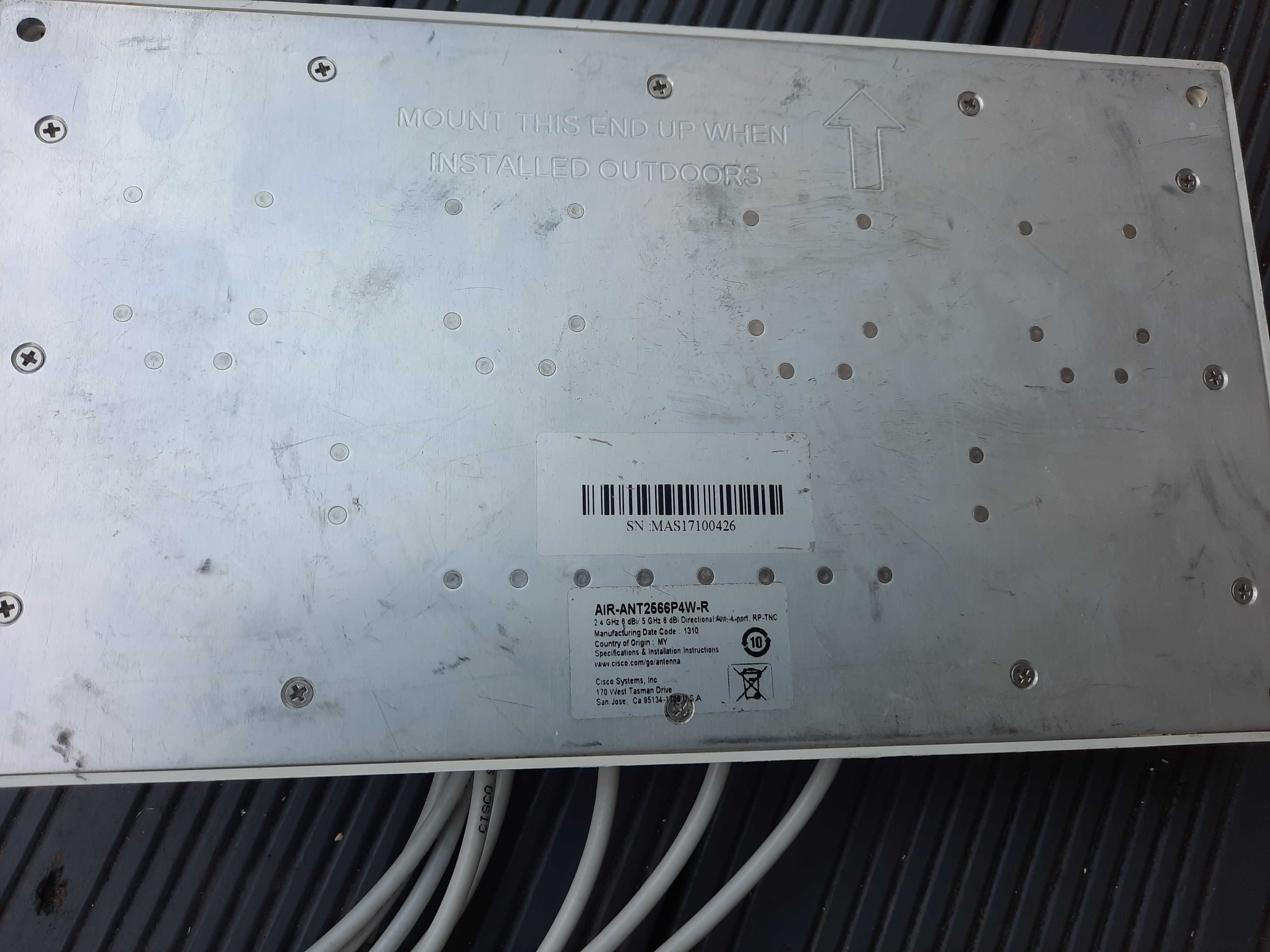 Antena WiFi Cisco AIR-ANT2566P4W-R - nie używana
