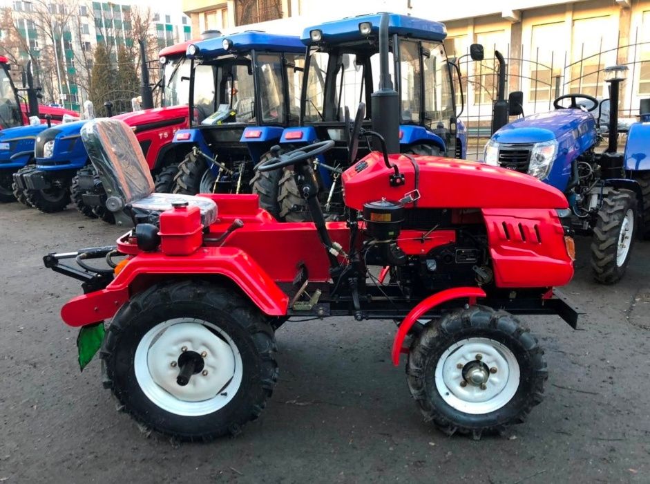 Мінітрактор Булат 160 LUX +фреза+плуг+ЗІП. З доставкою, трактор