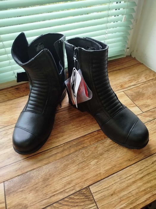 Мотоботи шкіряні Alpinestars Harlem Air Black розмір 43