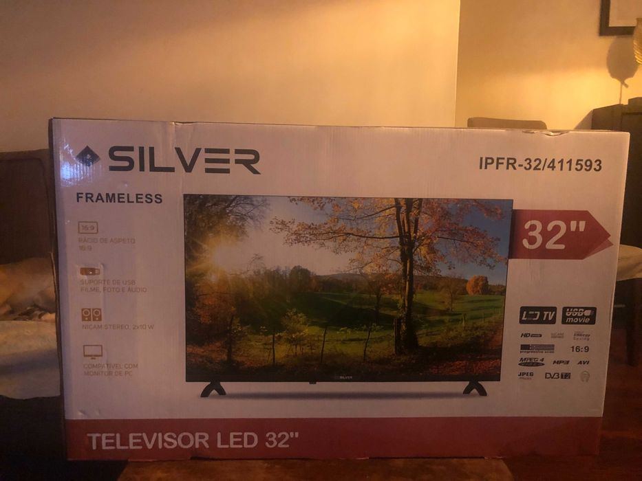 TV Led 32»  SILVER Nova