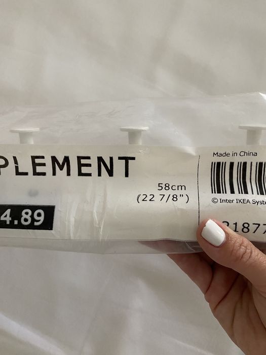 Cabide extraivel ikea novo