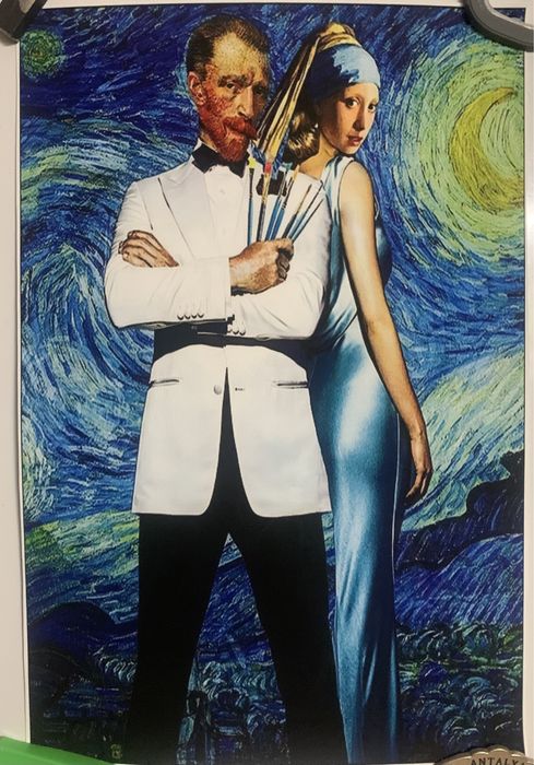 Фон для фото, постер новорічний, інтерьерний постер