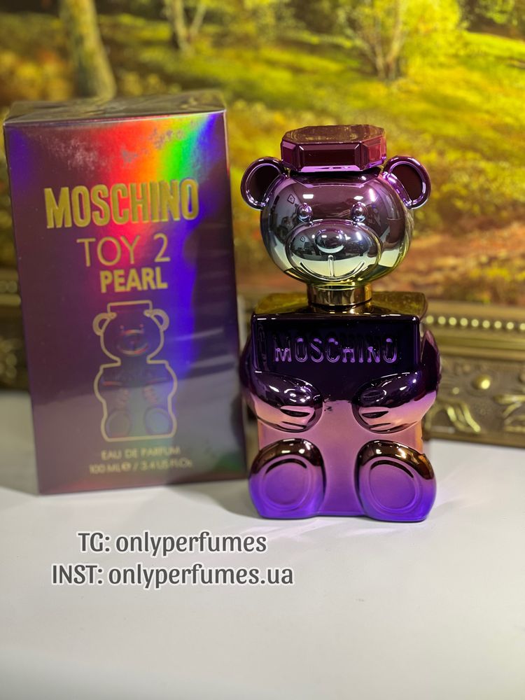 Духи унісекс Moschino Toy 2 Pearl. Парфюмы Мишка Той 100 мл