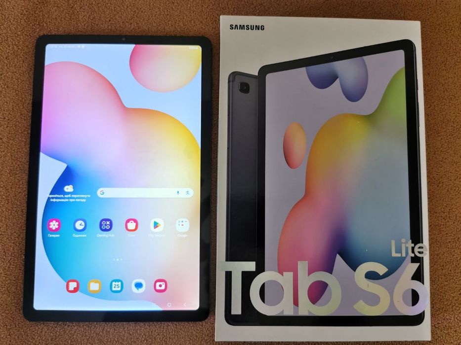 Samsung Galaxy Tab S6 lite 4/64 в хорошому стані. З коробкою