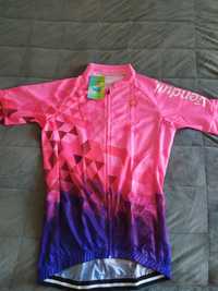 Koszulka damska rowerowa rozmiar M, metka t-shirt kolorowa z kieszenią