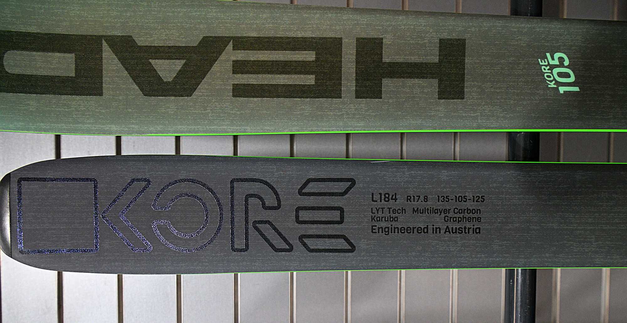 Narty Freeride Head Core 105 nowe okazja 184 cm