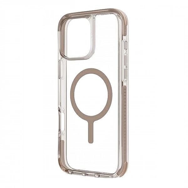 UNIQ etui Combat iPhone 16 Pro Max 6.9" Magclick Charging złoty/taupe