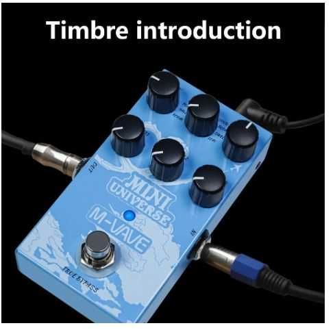 Pedal Reverb Digital com Shimmer da M-Vave (novo)