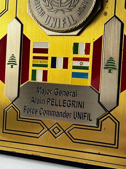 Ryngraf wojskowy oryginalny, kolekcjonerski FC Unifil