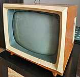 Telewizor kineskopowy-  Aladyn 2 model C7932 lata 60 te