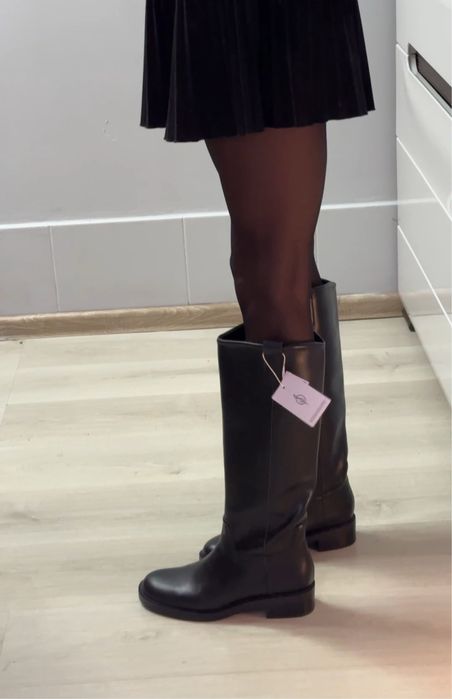 Найпопулярніша модель чобіт з широкою халявою Stradivarius, 37, 38, 39